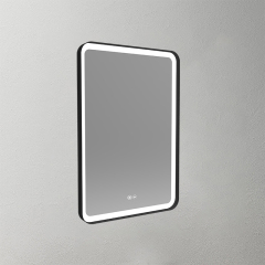 Mosmile High Framed Round Corner Bathroom LED Mirror CLARA-S002