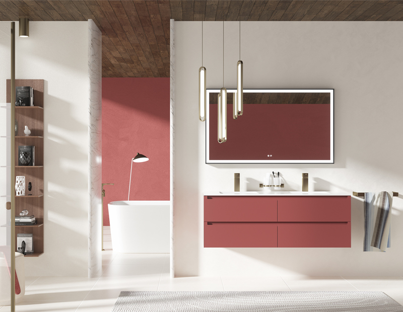 Mosmile Rectangle Bevel Framed Bathroom LED Mirror CLARA-S056