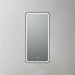 Mosmile Round Corner Framed Bathroom LED Lighted Mirror ISABELL-S017
