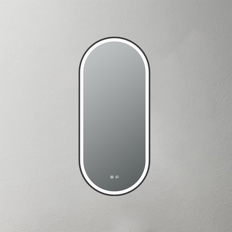 Mosmile Runway Framed Bathroom LED Illuminated Mirror RACEE-5096