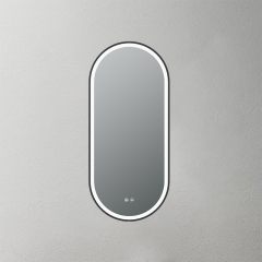 Mosmile Runway Framed Bathroom LED Illuminated Mirror RACEE-5096