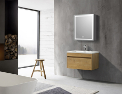 Mosmile Illuminated One Door LED Bathroom Mirror Cabinet C101Y1004