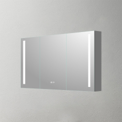 Mosmile 3 Doors LED Illuminated Bathroom Mirror Cabinet C301Y3002