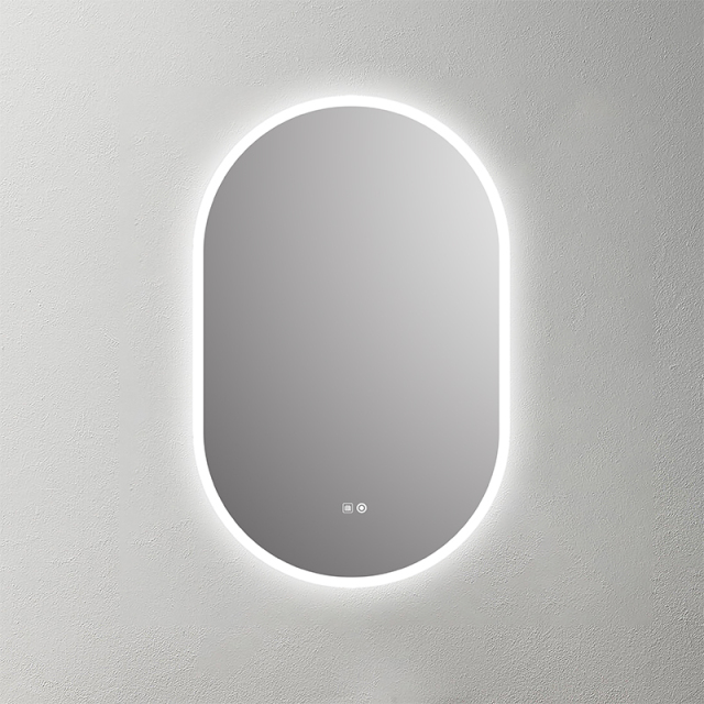 Mosmile Frameless Illuminated Pill Smart Bathroom LED Mirror RACEE-5108