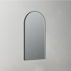 Mosmile LED Lighting in Frame Arch Bathroom Mirror HEXAGON-S015