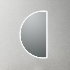 Mosmile Wall Illuminated Organic Bathroom LED Mirror HEXAGON-N007