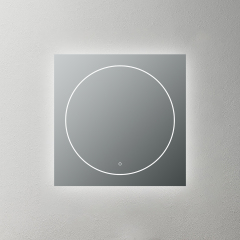 Mosmile Wall Frameless Illuminated Smart Bathroom LED Mirror JEN-N037