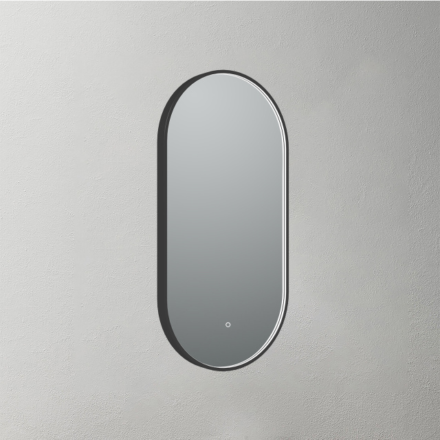 Mosmile LED Lighting in Frame Runway Bathroom Mirror RACEE-5005