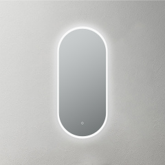 Mosmile Frameless Runway LED Illuminated Bathroom Mirror RACEE-5007