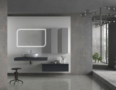 Mosmile Wall Frameless LED Illuminated Bathroom Mirror CLARA-S057
