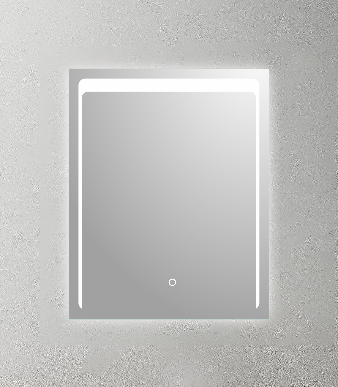 Mosmile Frameless Wall LED Lighted Bathroom Mirror GELLY-N004