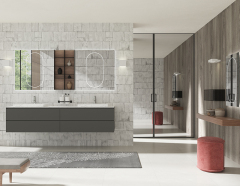 Mosmile Frameless Illuminated Smart Bathroom LED Mirror JEN-N038