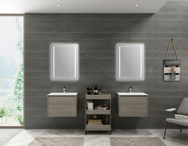 Mosmile Frameless Illuminated Rectangle Smart Bathroom LED Mirror JEN-N047