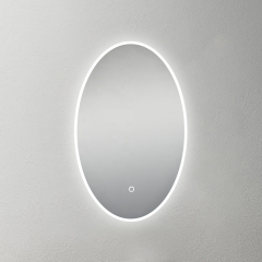 Mosmile Frameless Illuminated Oval Smart Bathroom LED Mirror MICHELLE-N006