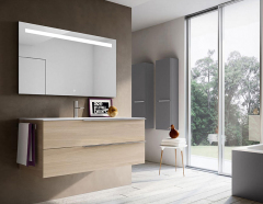 Mosmile Illuminated Rectangle Frameless Smart Bathroom LED Mirror SAMY-N001
