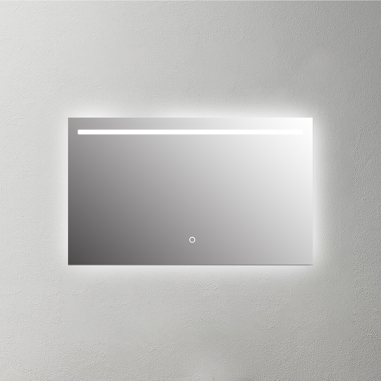 Mosmile Illuminated Rectangle Frameless Smart Bathroom LED Mirror SAMY-N001