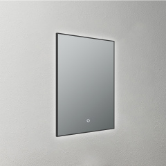 Mosmile Wall Black Frame Backlit LED Bathroom Mirror BACKLIT-S015