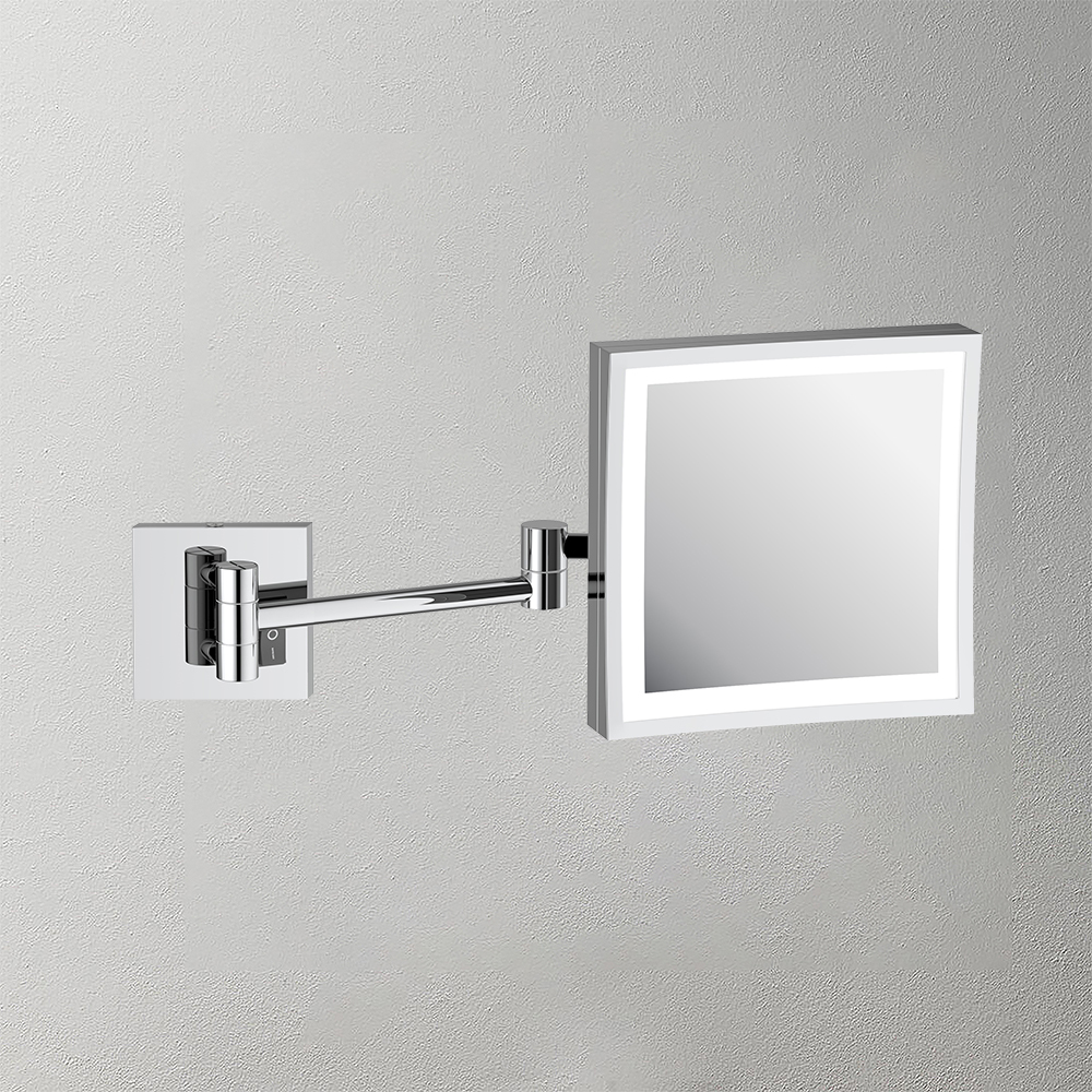 Mosmile Bathroom accessory magnifying LED make up mirror