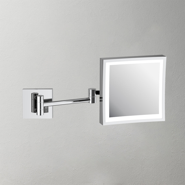 Mosmile Bathroom accessory magnifying LED make up mirror