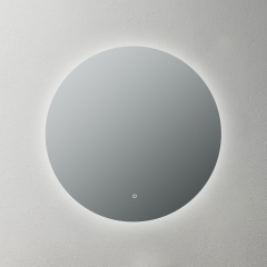 Mosmile Frameless LED Illuminated Round Bathroom Mirror LUCY-R005