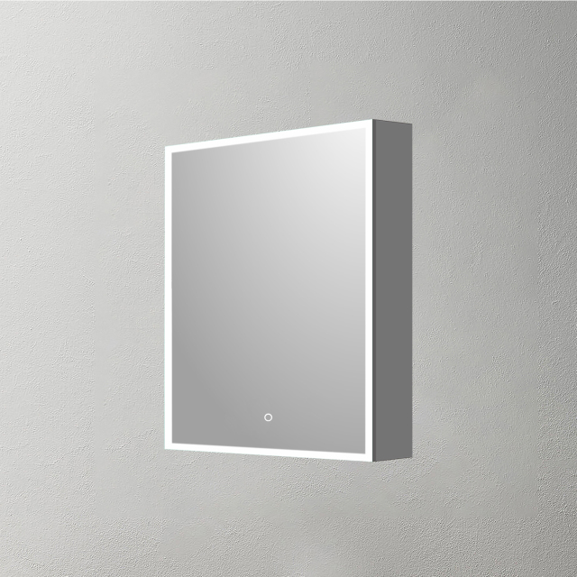 Mosmile Alluminium Illuminated Bathroom Mirror Cabinet C101Y1002
