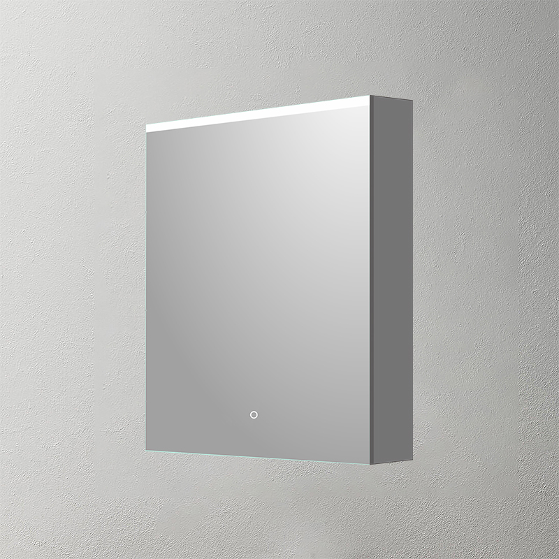 Mosmile Illuminated One Door LED Lighted Bathroom Mirror Cabinet C101Y3009