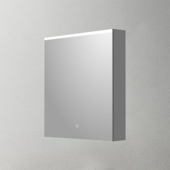 Mosmile Illuminated One Door LED Lighted Bathroom Mirror Cabinet C101Y3009