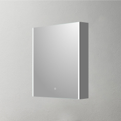 Mosmile Single Door Illuminated Bathroom Mirror Cabinet C101Y3010