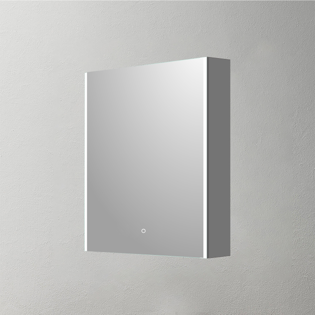 Mosmile Single Door Illuminated Bathroom Mirror Cabinet C101Y3010