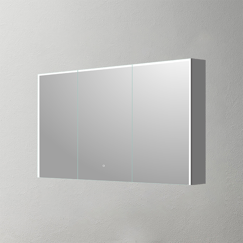 Mosmile 3 Doors Bathroom LED Lighted Mirror Cabinet C301Y3011