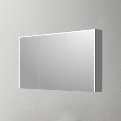 Mosmile 3 Doors Bathroom LED Lighted Mirror Cabinet C301Y3011