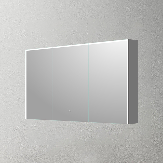 Mosmile 3 Doors Bathroom LED Lighted Mirror Cabinet C301Y3011