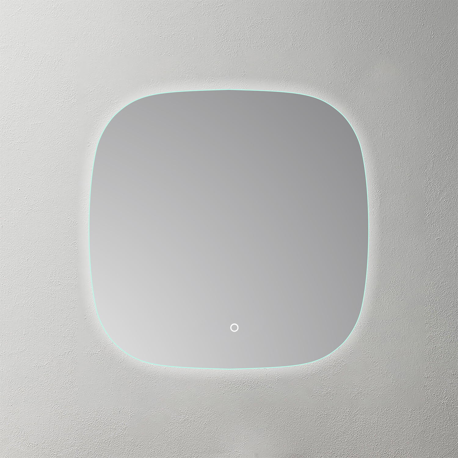 Mosmile Frameless Illuminated Backlit Bathroom Mirror HEXAGON-N012