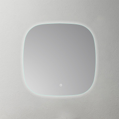 Mosmile Frameless Illuminated Backlit Bathroom Mirror HEXAGON-N012