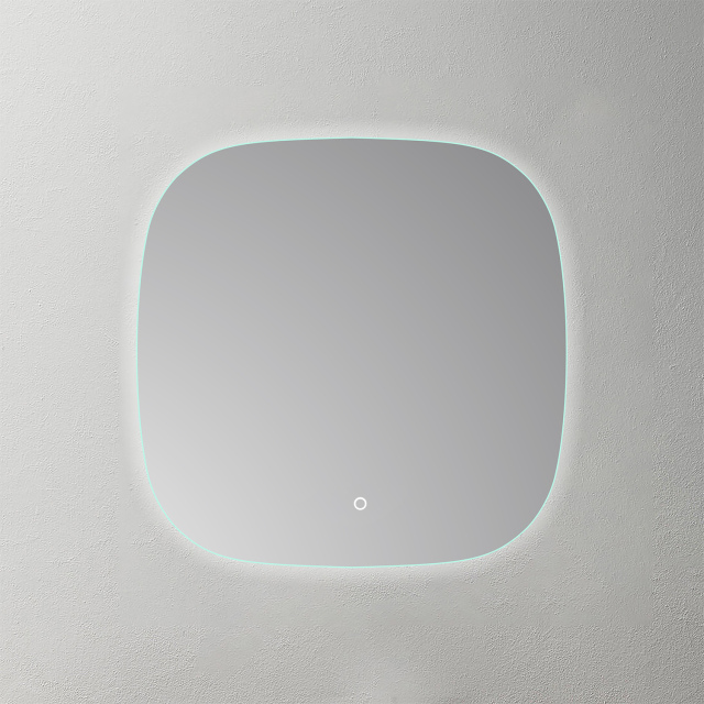 Mosmile Frameless Illuminated Backlit Bathroom Mirror HEXAGON-N012