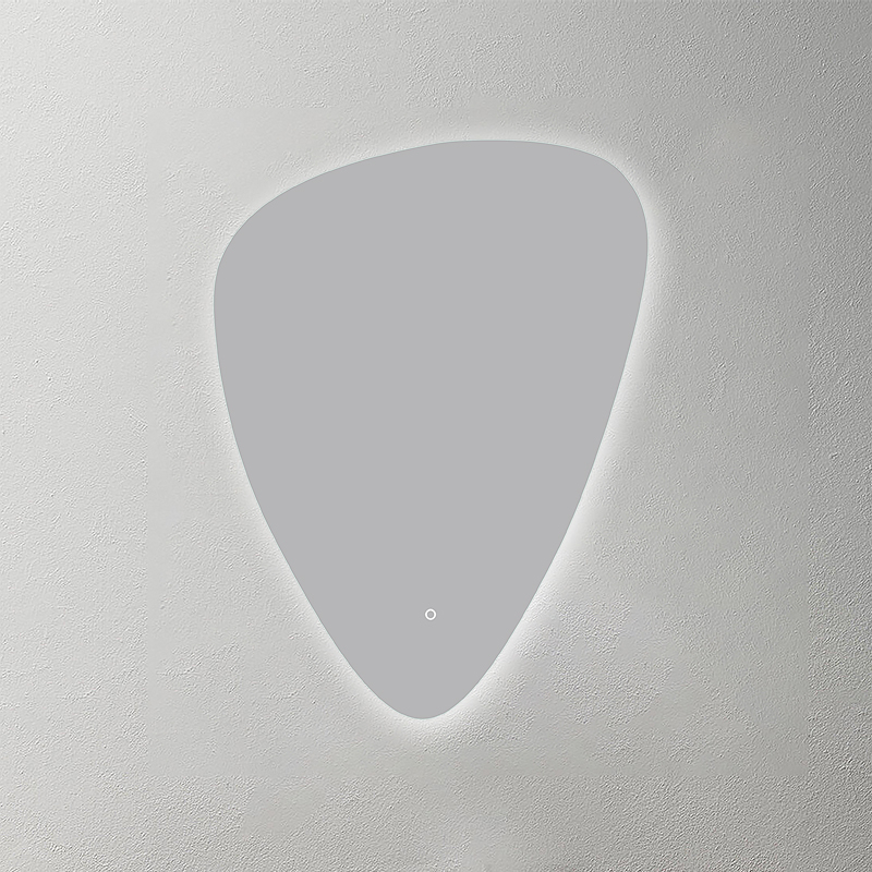 Mosmile Frameless Irregular LED Bathroom Mirror HEXAGON-N038