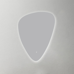 Mosmile Frameless Irregular LED Bathroom Mirror HEXAGON-N038