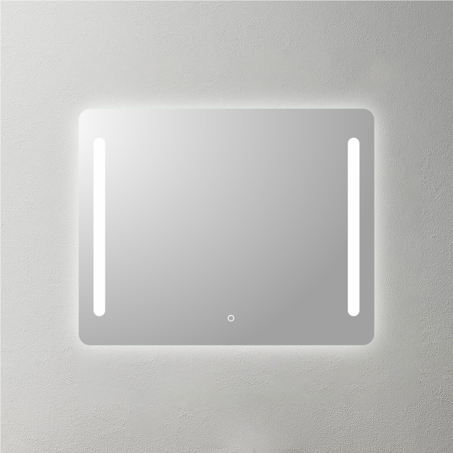 Mosmile Frameless Wall  LED Illuminated Bathroom Mirror AMBER-N002