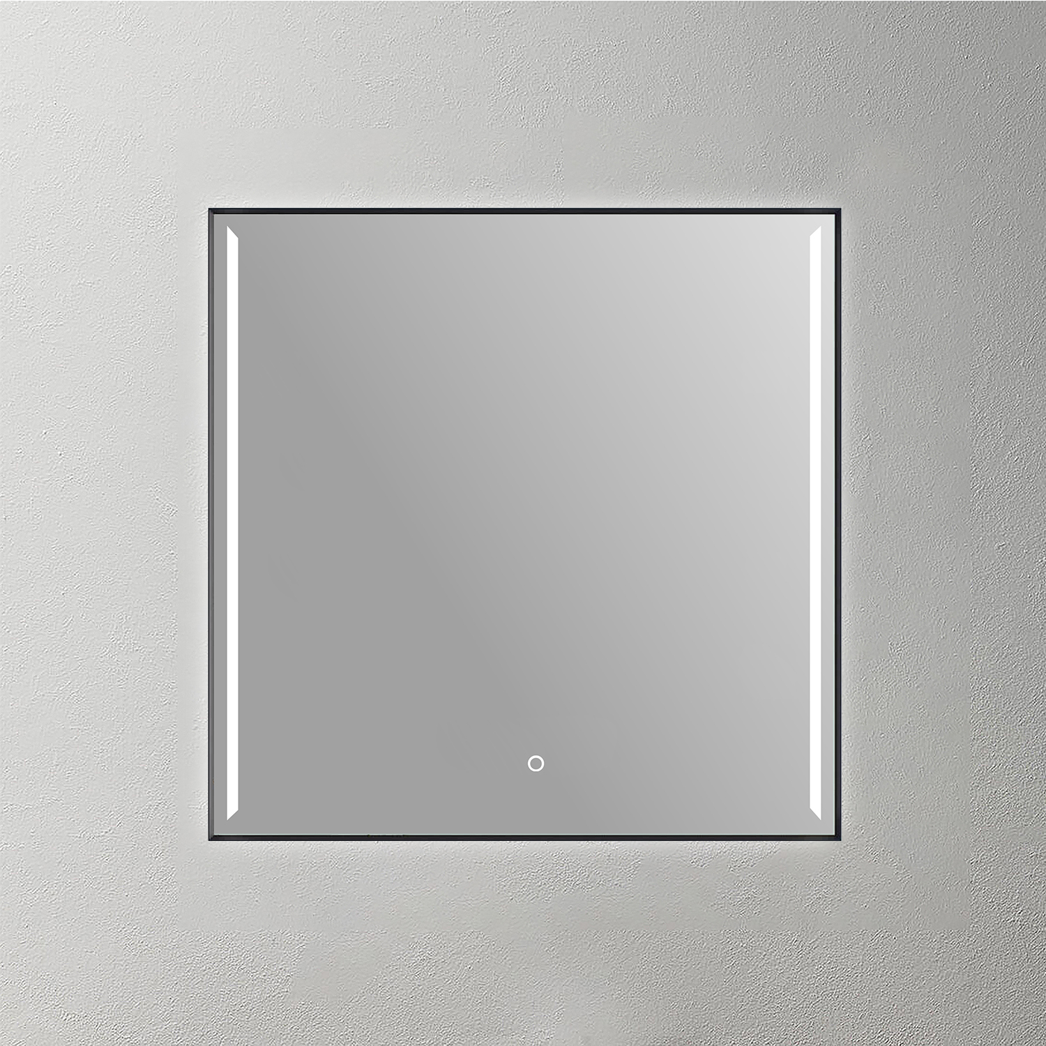 Mosmile Square Covered Framed Bathroom LED Mirror AMBER-S012