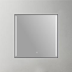 Mosmile Square Covered Framed Bathroom LED Mirror AMBER-S012
