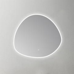 Mosmile Irregular Frameless LED Bathroom Mirror HEXAGON-N041