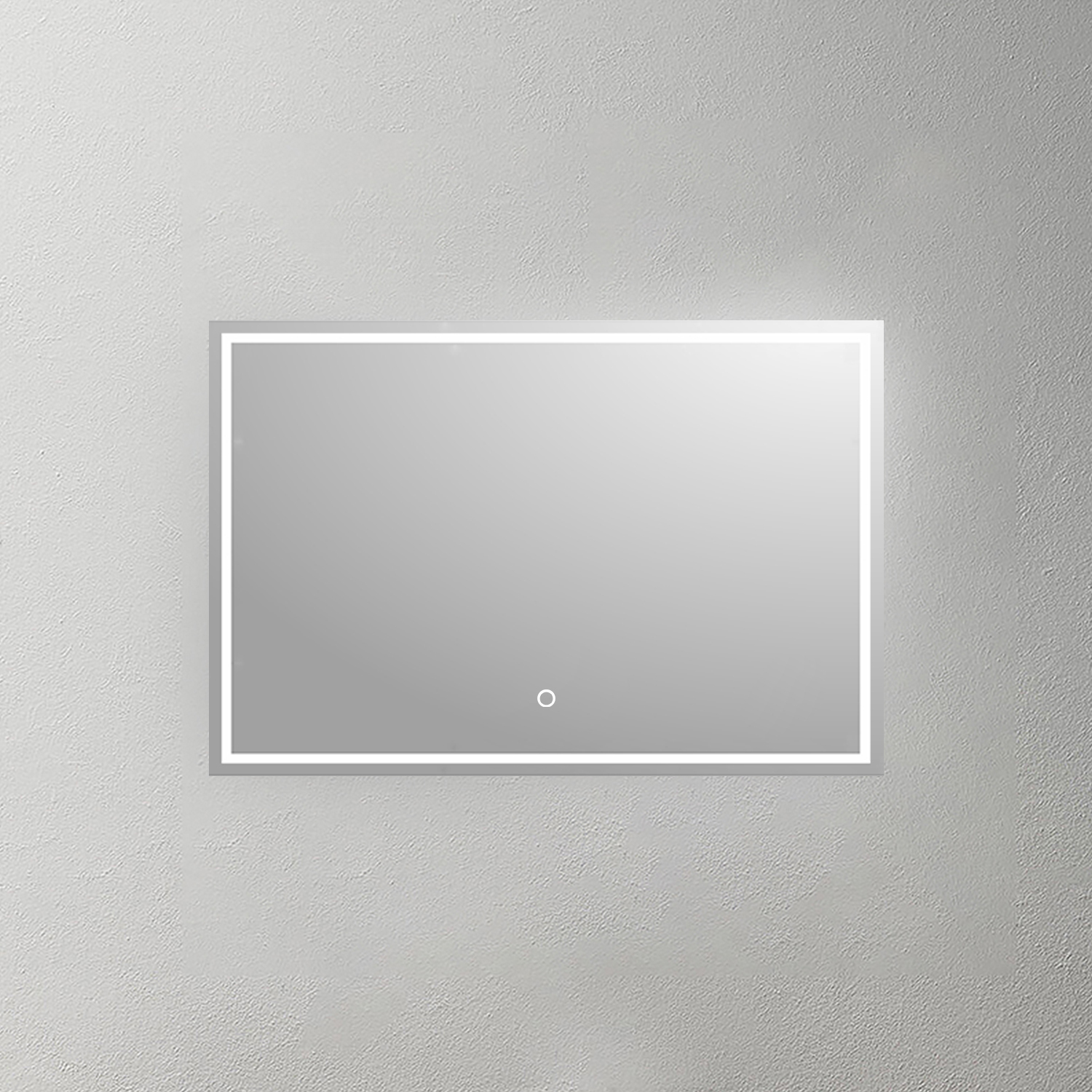 Mosmile Wall Frameless Illuminated Smart Bathroom LED Mirror JEN-N042