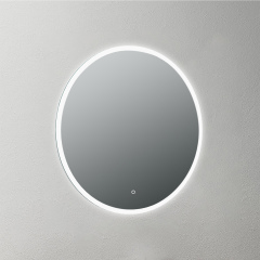 Mosmile Frameless Round LED Illuminated Bathroom Mirror LUCY-R001