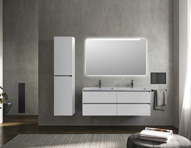 Mosmile Wall Frameless LED Illuminated Bathroom Mirror SARAH-N009