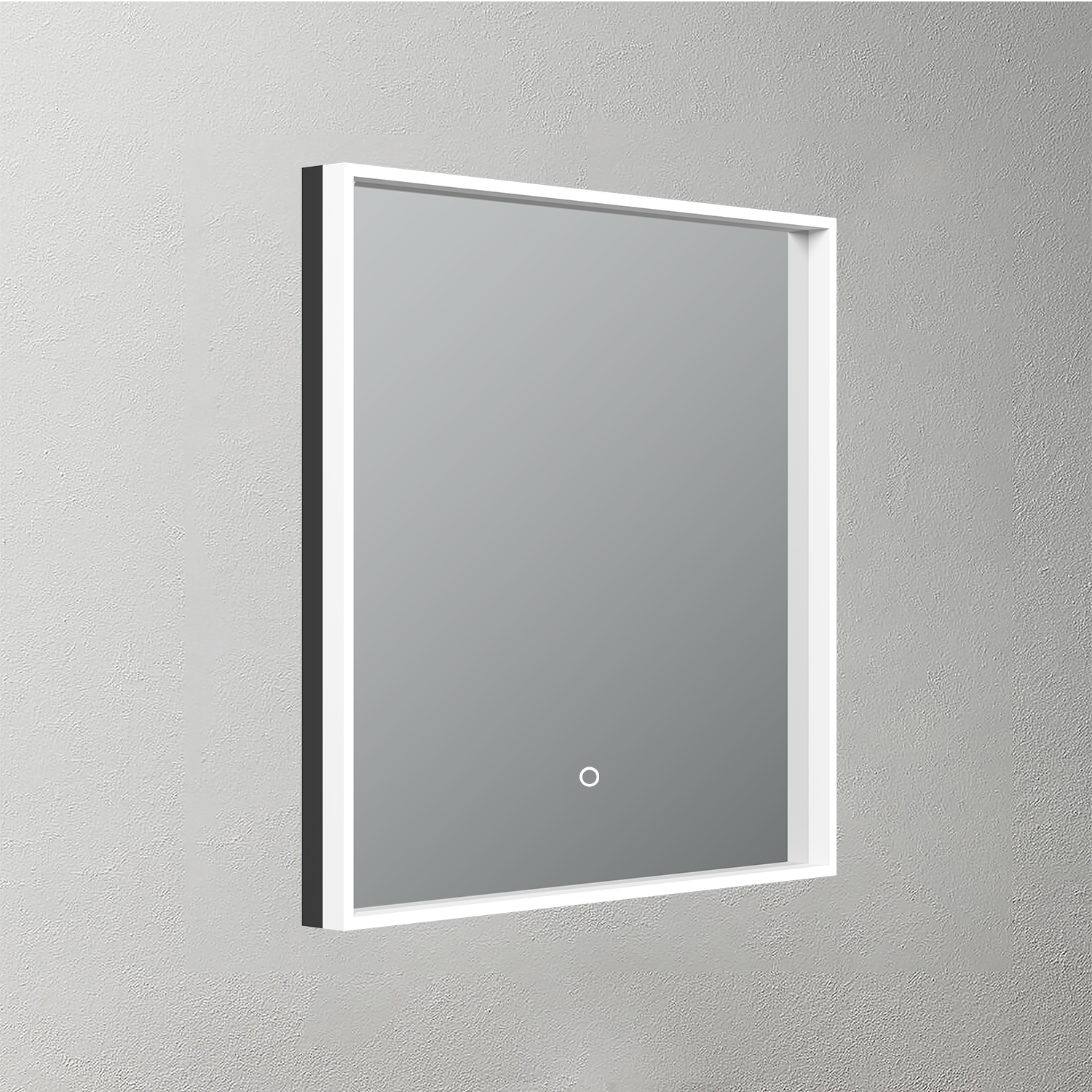Mosmile Hotel Acrylic Frame Touch LED Bathroom Mirror CLARA-S054