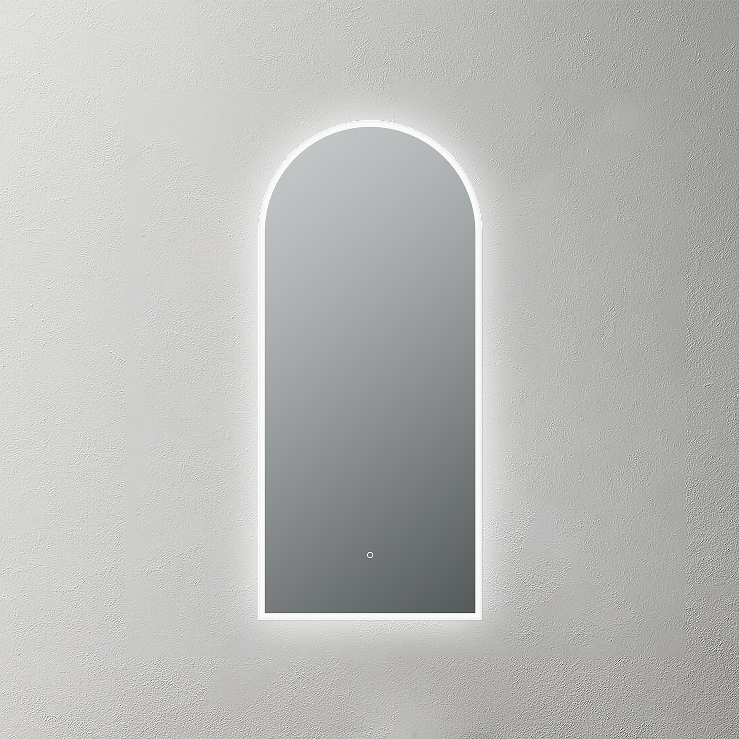 Mosmile Arch Frameless Touch sensor Bathroom LED Mirror HEXAGON-N049