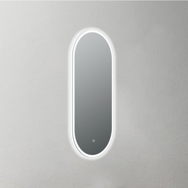 Mosmile Acrylic Framed Illuminated Pill Smart Bathroom LED Mirror RACEE-5072