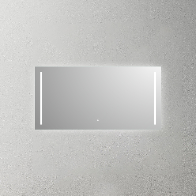 Mosmile Wall Frameless Illuminated Bathroom LED Mirror AMBER-N010