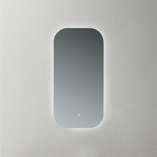 Mosmile Frameless Round-corner Backlit Bathroom Illuminated Mirror BACKLIT-N026
