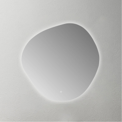 Mosmile Illuminated Frameless Backlit Bathroom Mirror HEXAGON-N087